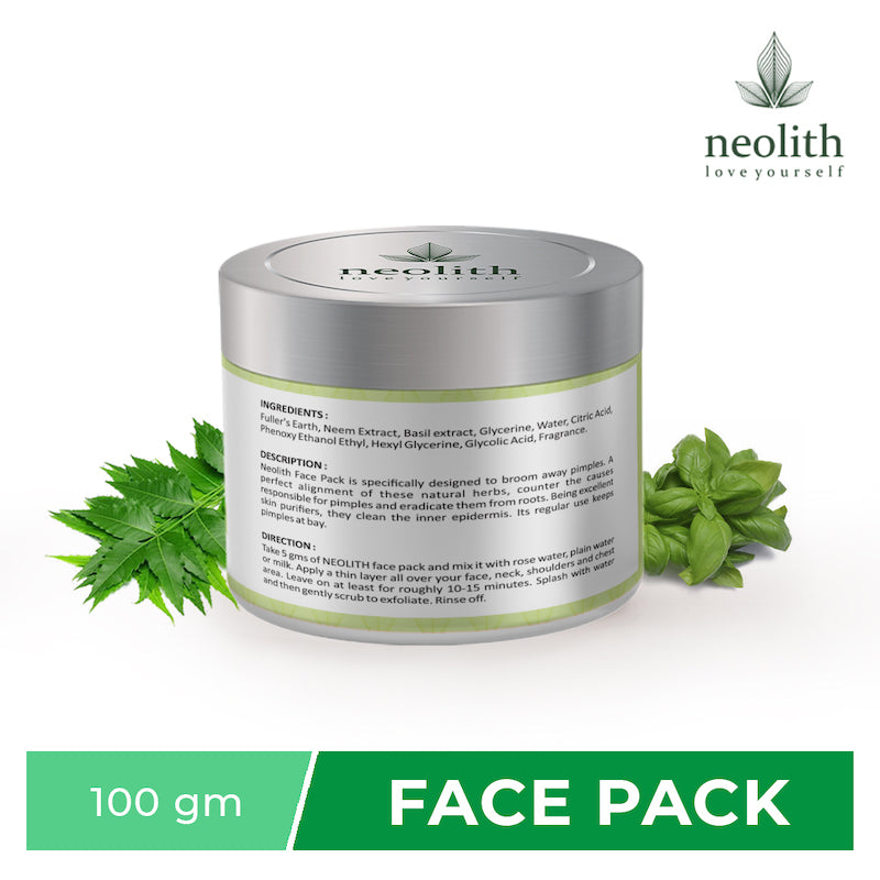 Neem Basil Skin Glow Face Pack