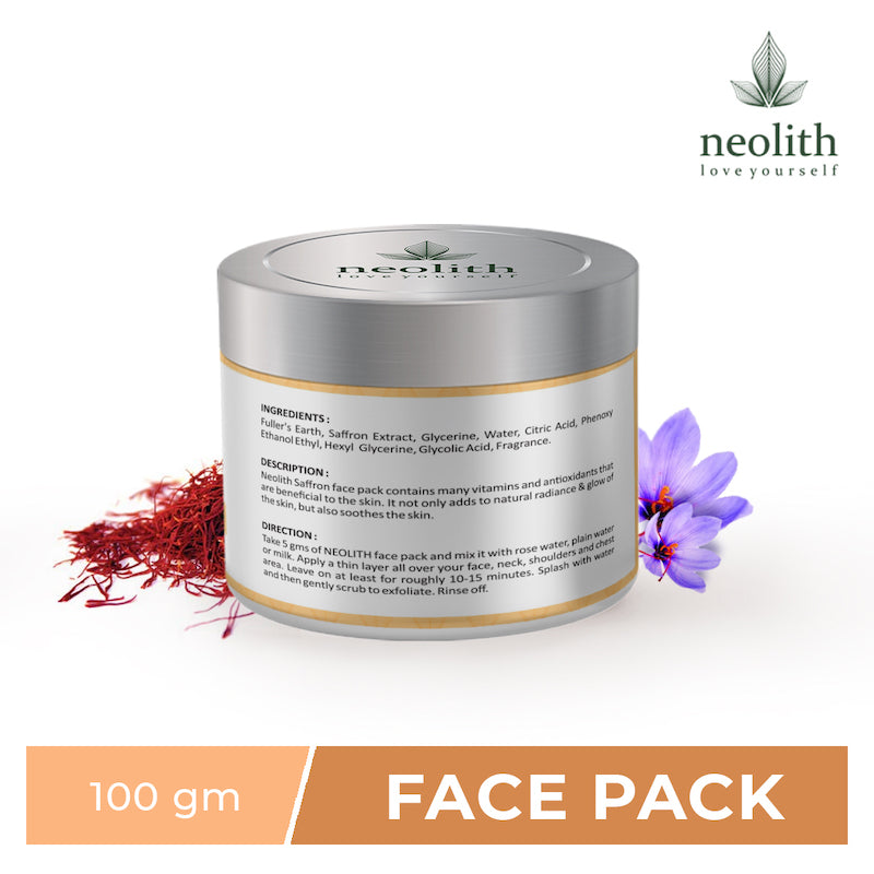Saffron Anti-Tan Face Pack