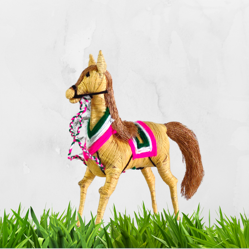 HandCrafted Coir Horse | Ecofriendly & Sustainable Décor