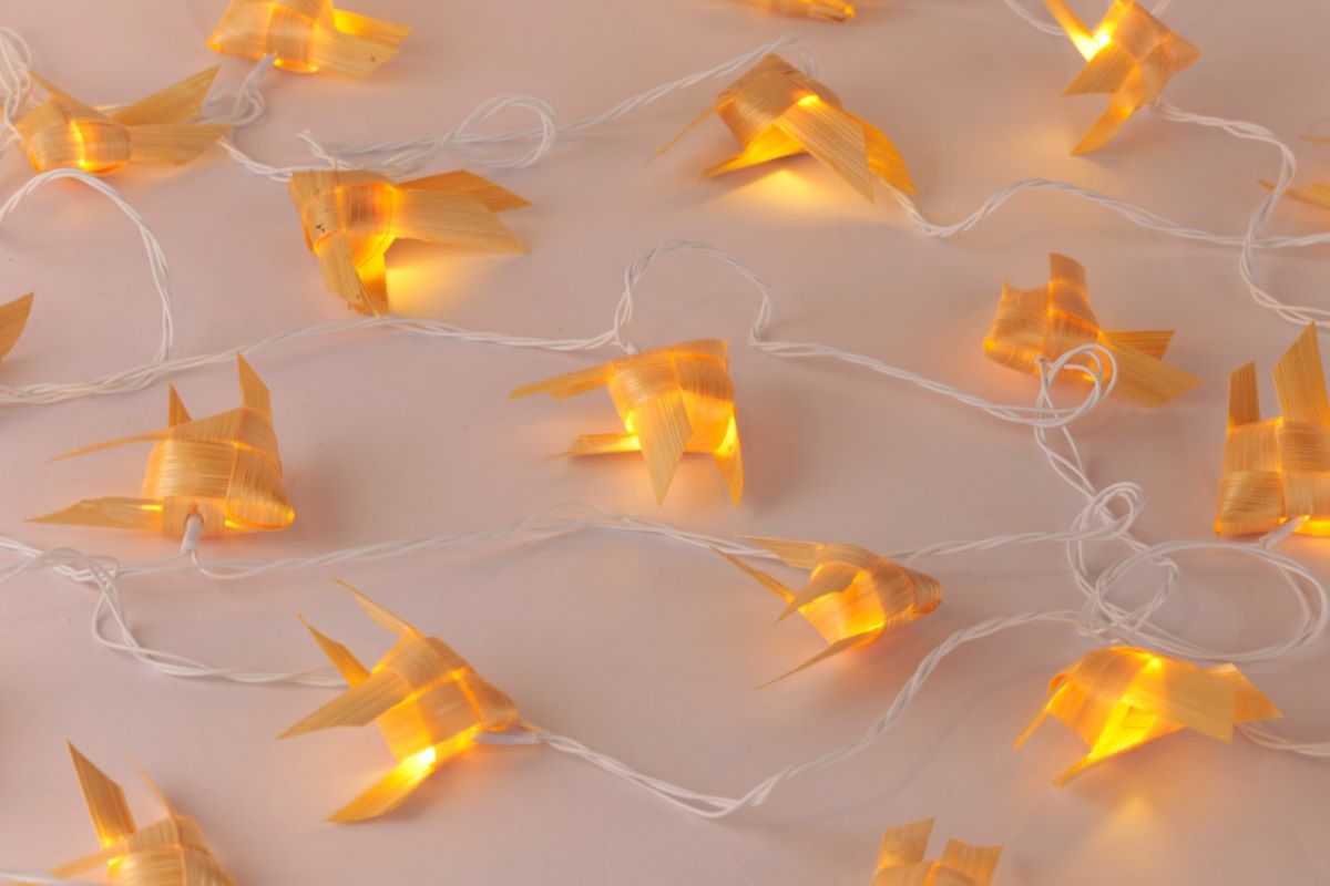 Bamboo Handmade Fairy Light /Festive  Decorative Light-Fish Design