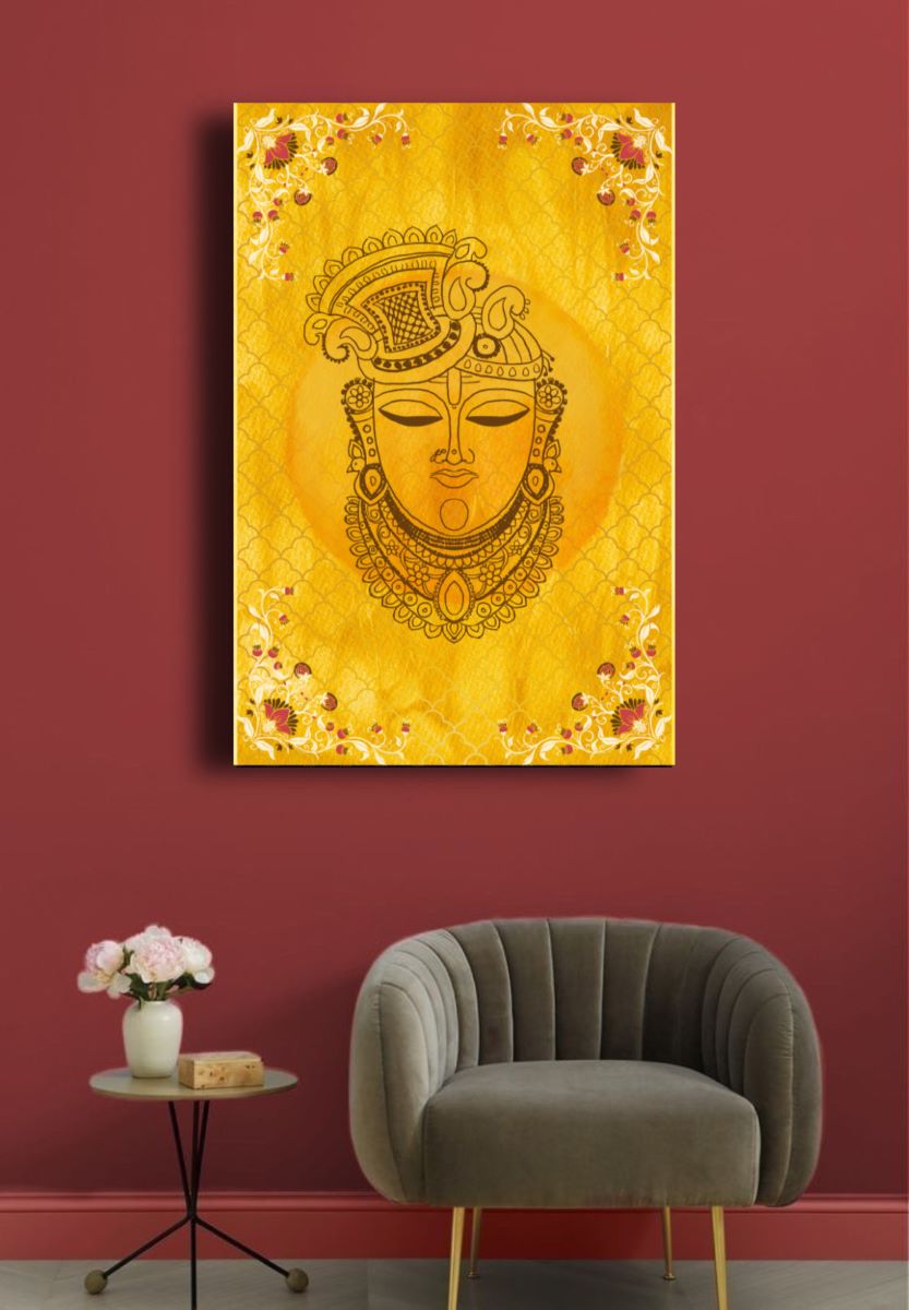 Mandala Pichwai Digital Wall Art