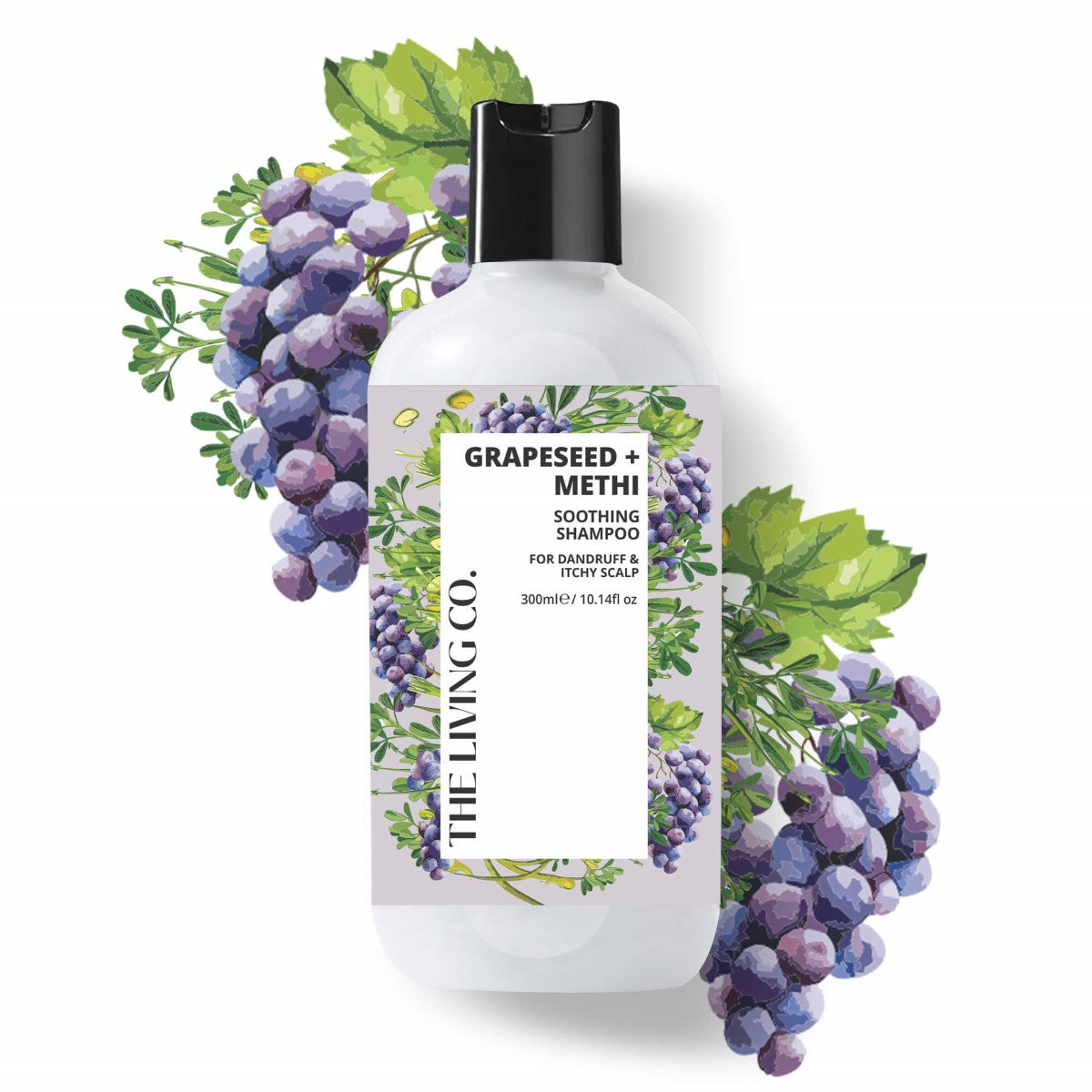 Soothing Shampoo With Grapeseed + Methi