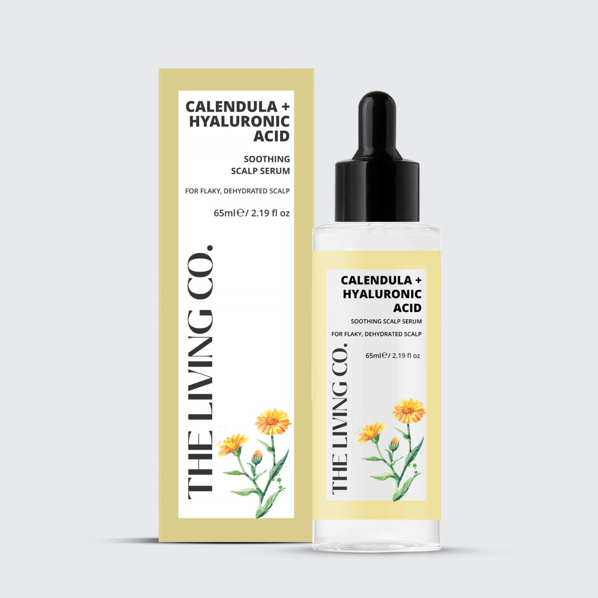 Calendula + Hyaluronic Acid Soothing Scalp Serum