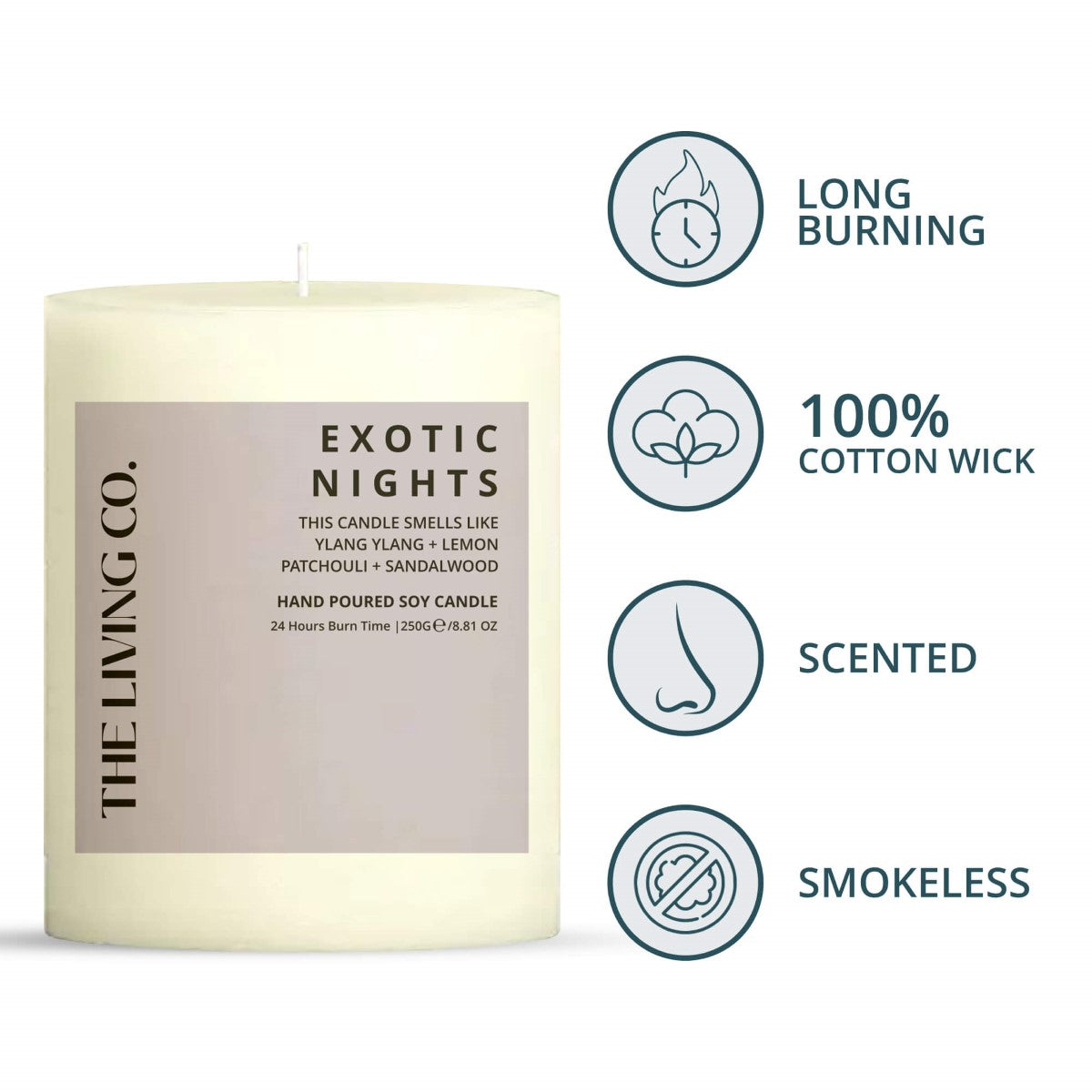 Exotic Nights Hand Poured Scented Candle