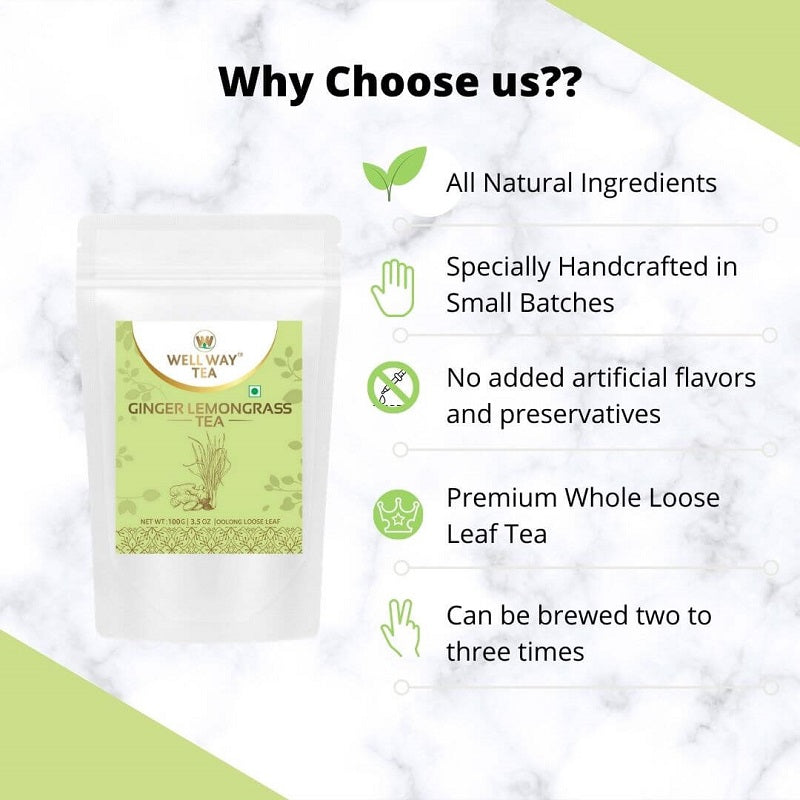 Oolong Lemongrass Antioxidant Herbal Tea
