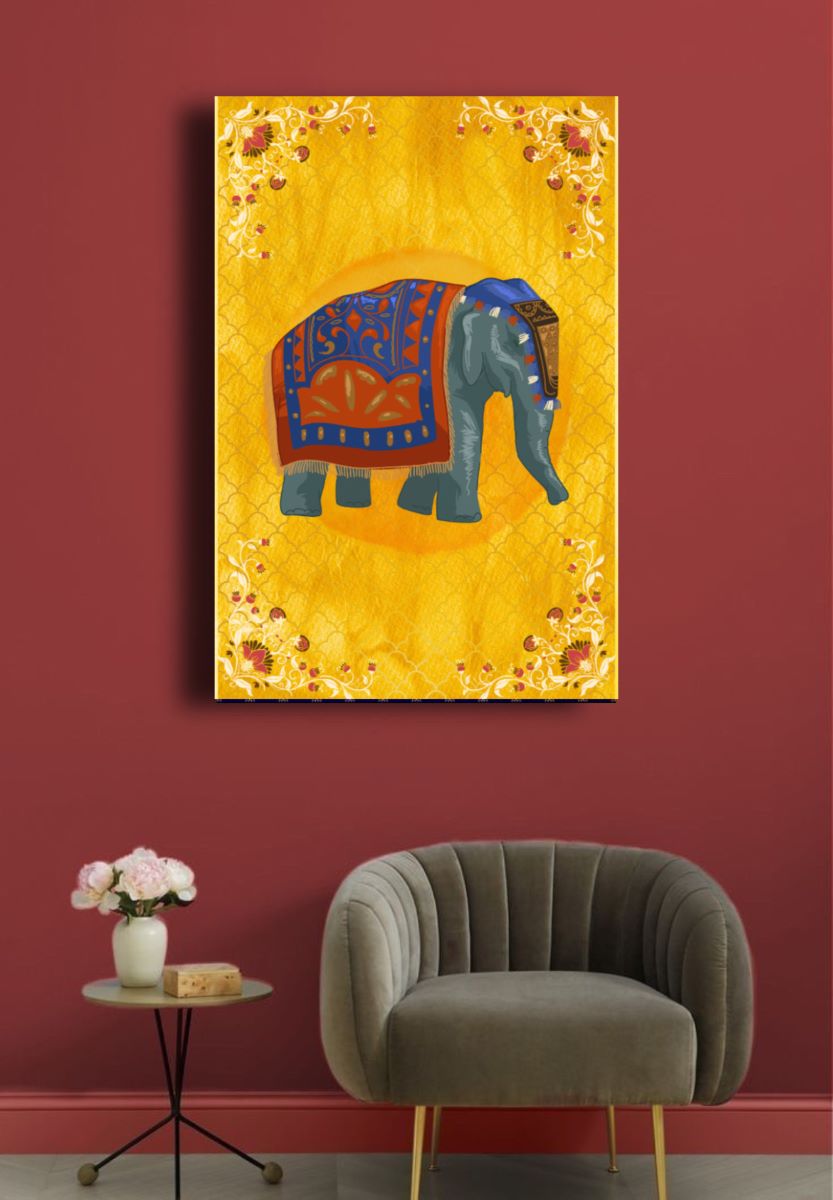 Indian Contemporary Digital Wall Art