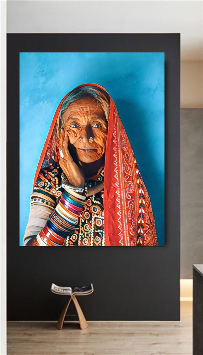 Indian Contemporary Digital Wall Art