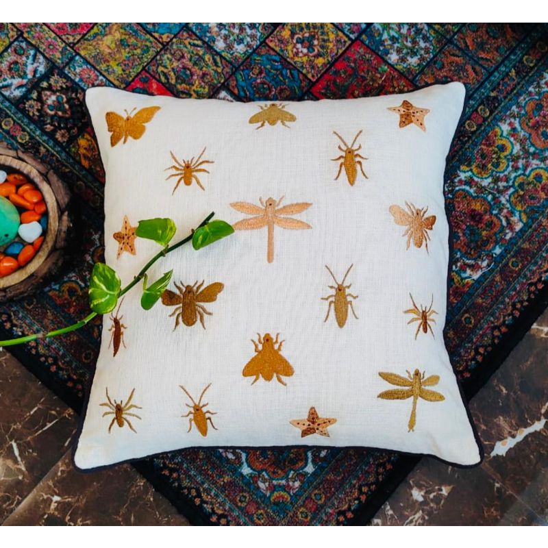 Embroidered Cushion Covers (Set of 2)