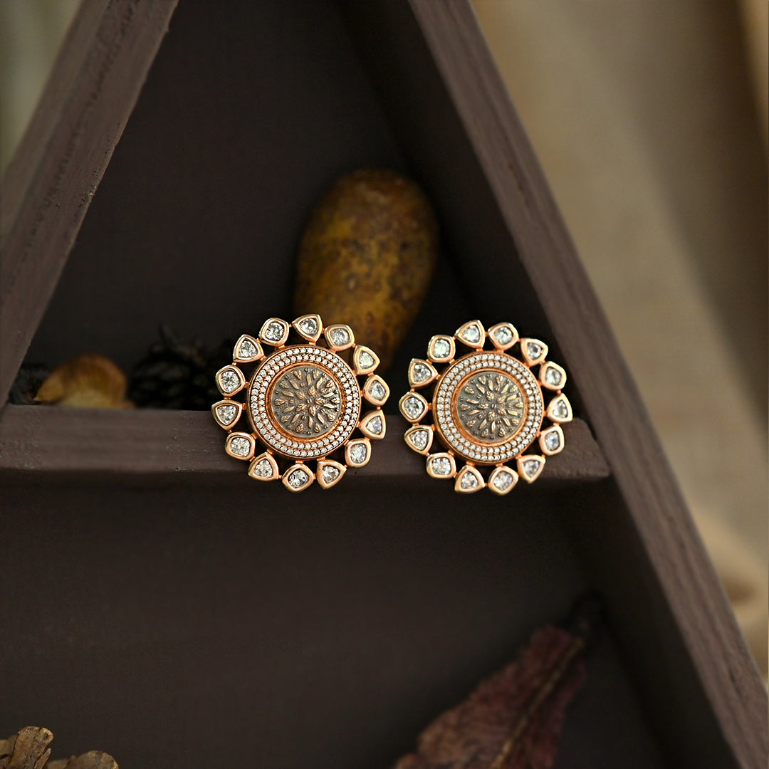 Enchanting Round Shape Earrings
