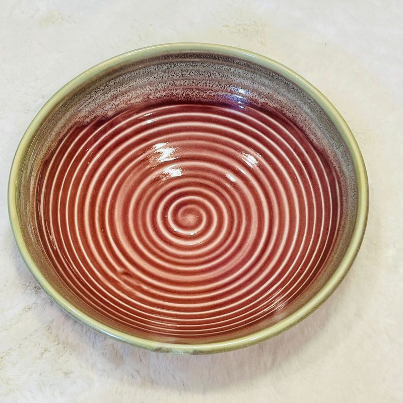 Large Swirly Salad Bowl