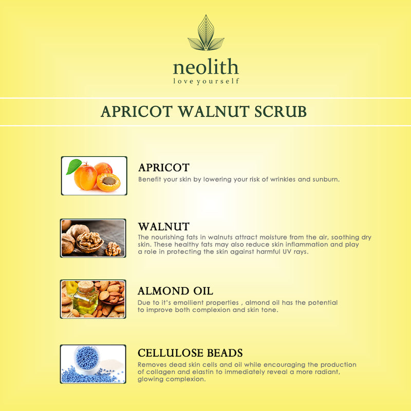 Apricot Walnut Face Scrub