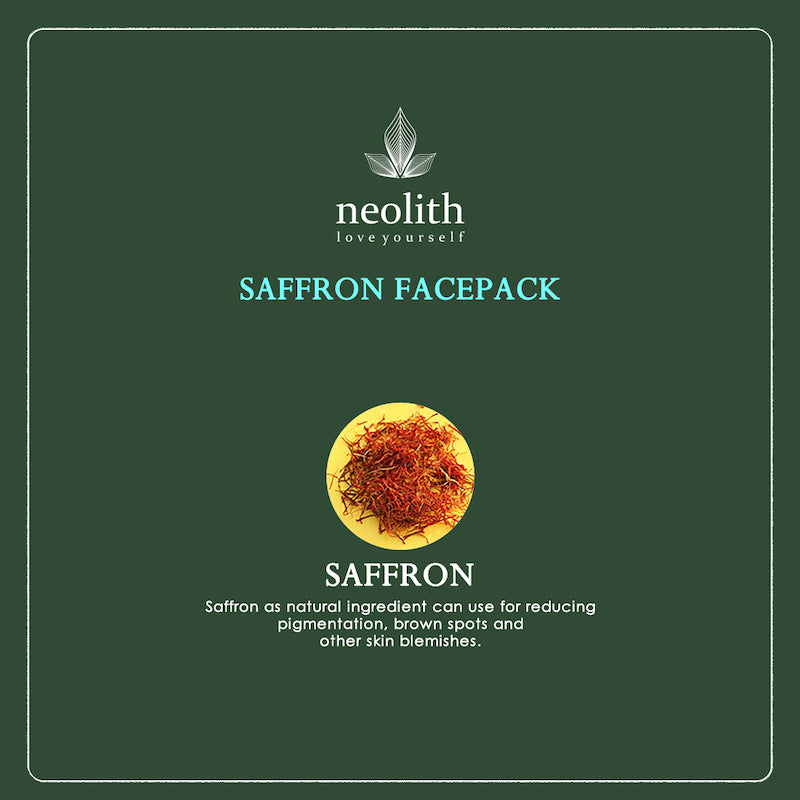 Saffron Anti-Tan Face Pack