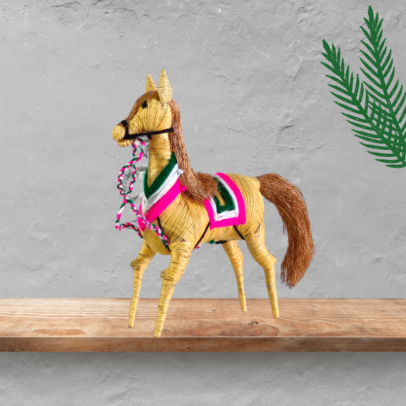 HandCrafted Coir Horse | Ecofriendly & Sustainable Décor
