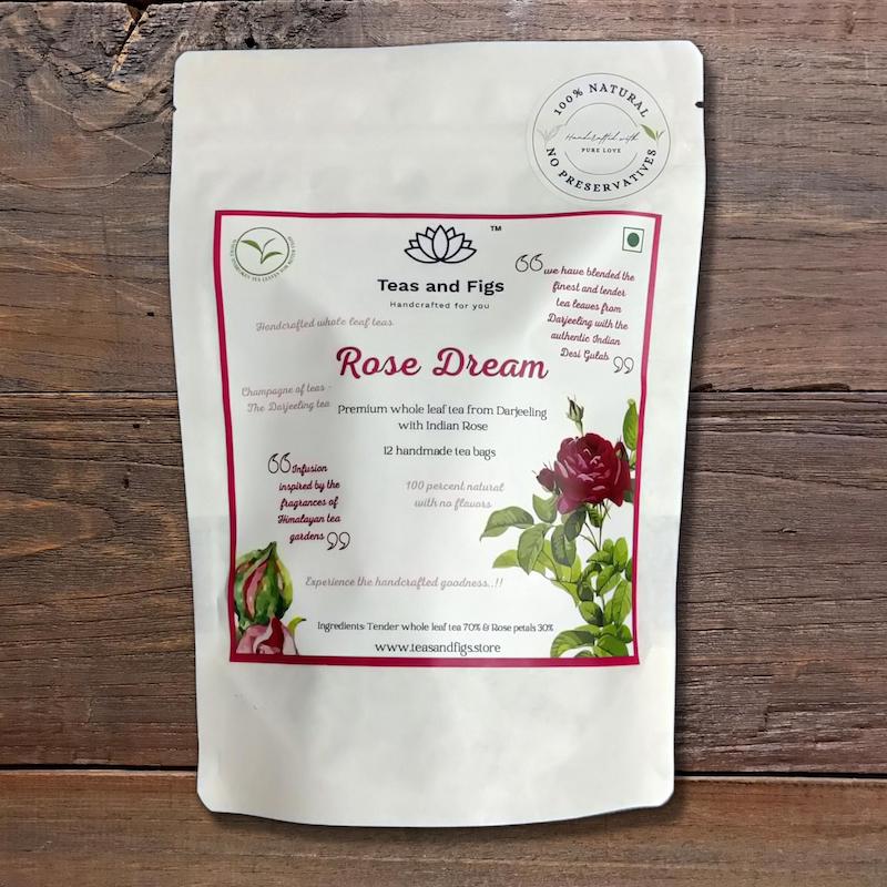 Rose Dream Premium Loose Tea Leaf Pack (25g)