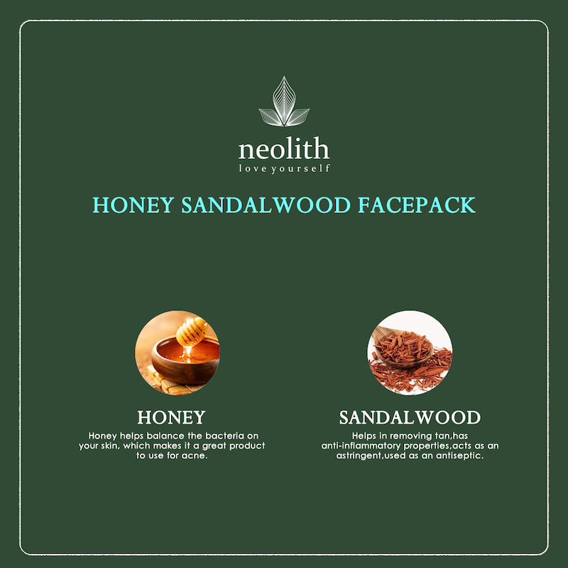 Honey Sandalwood Skin Glow Face Pack