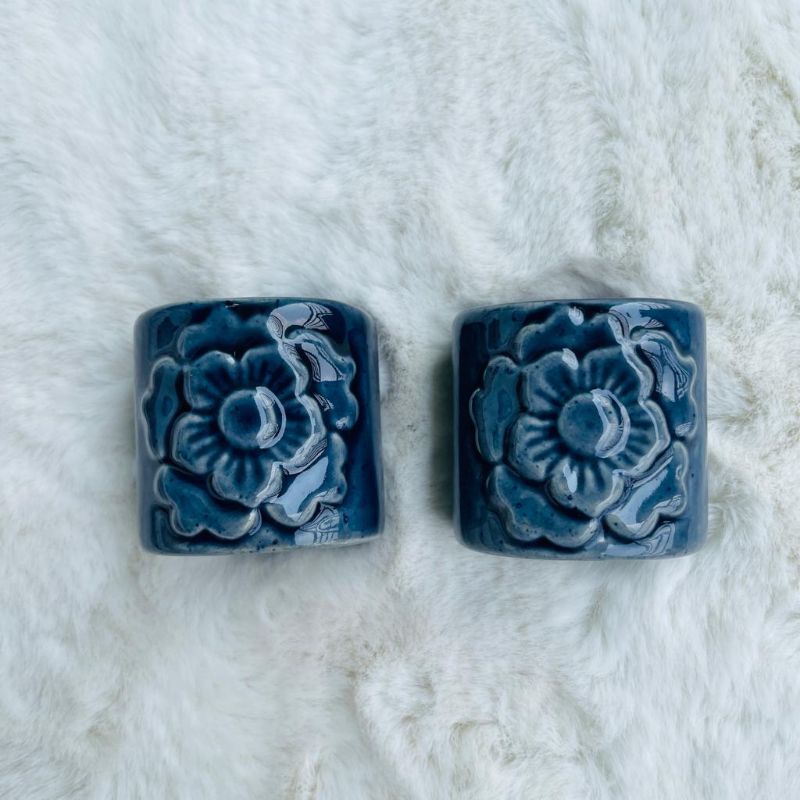 Ceramic Napkin Rings (Set of 2)