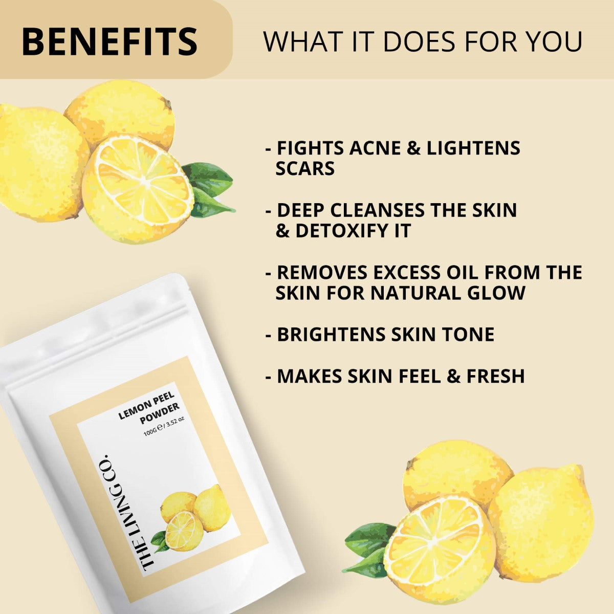 Lemon Peel Powder