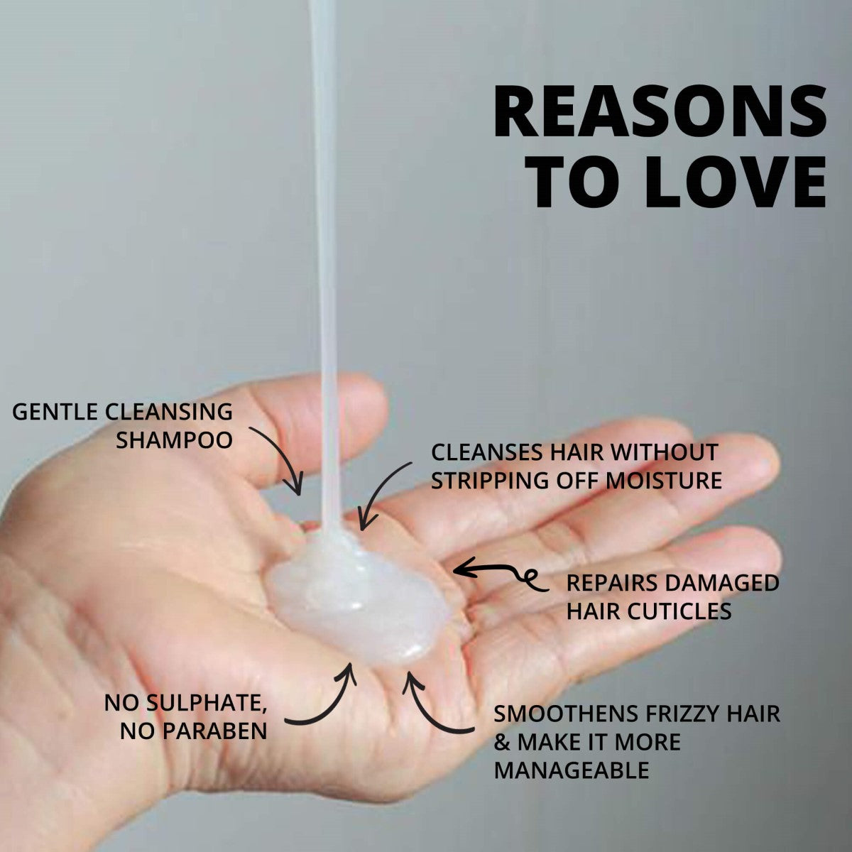 Repairing Shampoo With Brahmi + Bhringraj