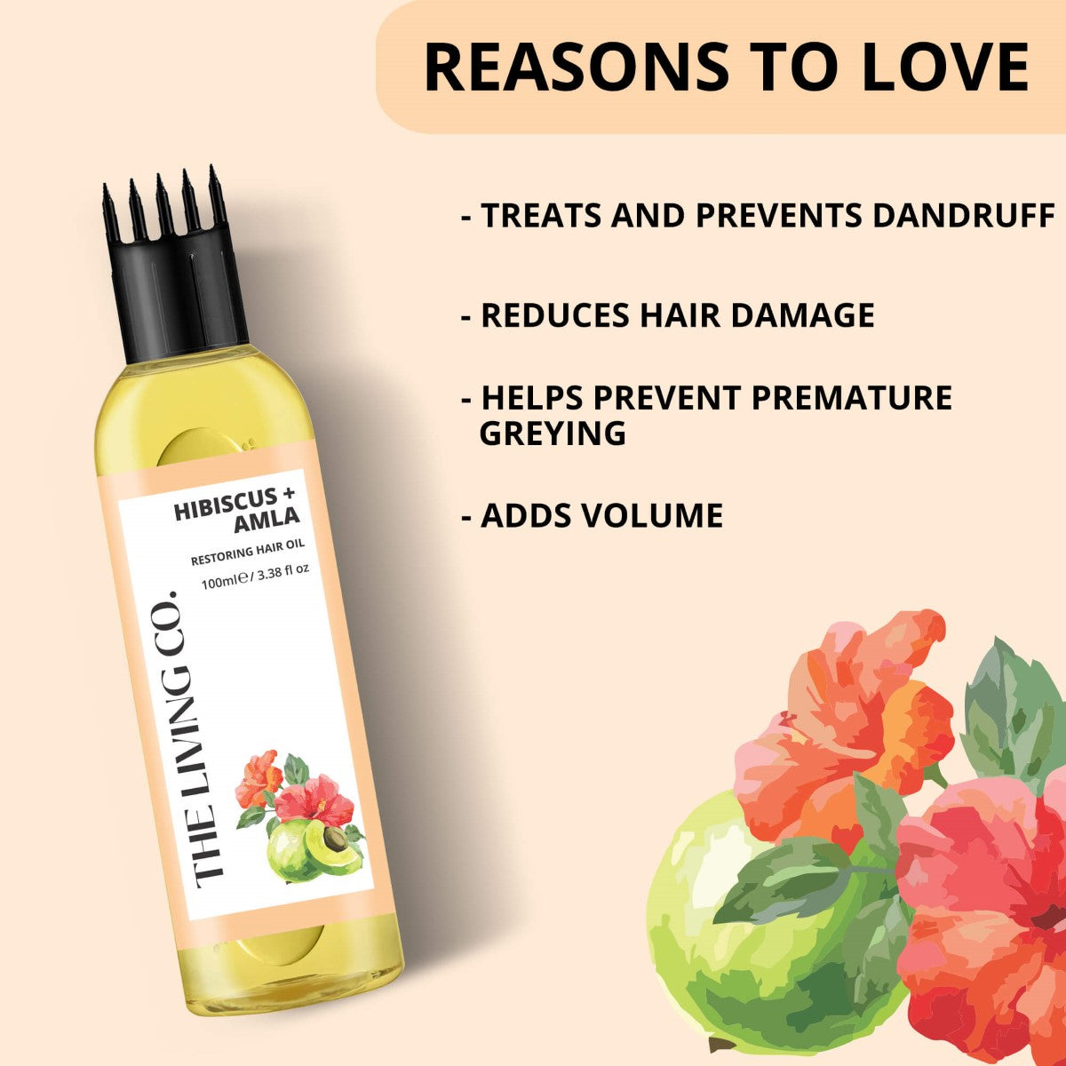 Hibiscus + Amla Hair Oil