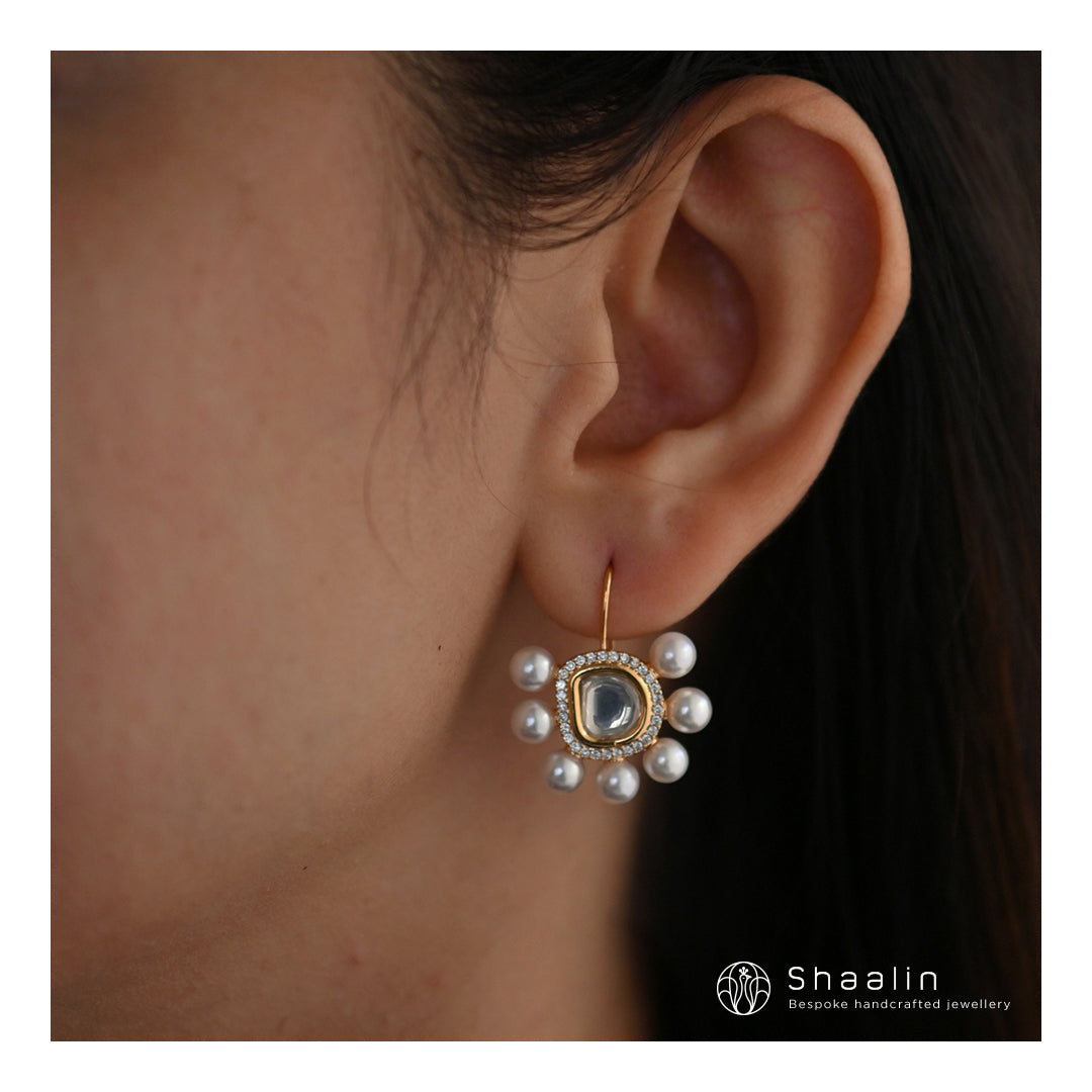 Gorgeous Stones Studded Earrings