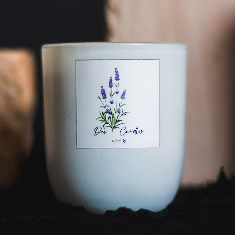 French Lavender Scented Jar Candle 4.7oz