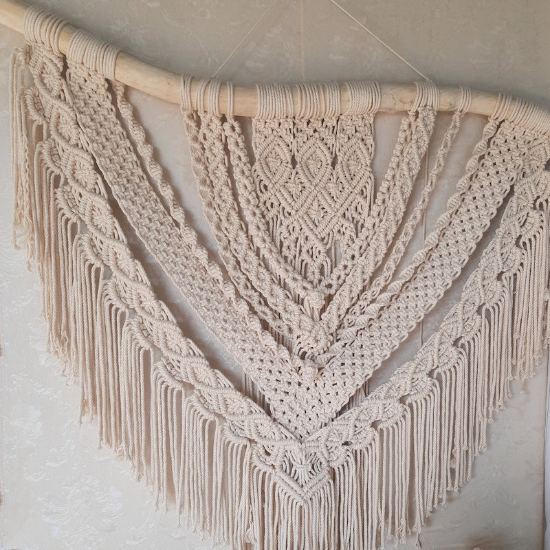Large Macrame Handcrafted Wall Hanging