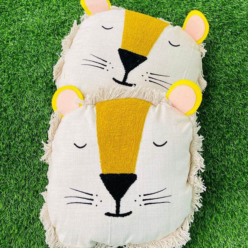 Lion Safari Cushion Set for Kids