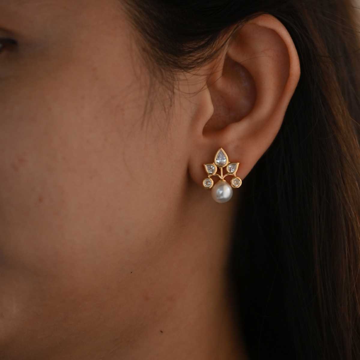 Pretty Petal Design AD Earrings