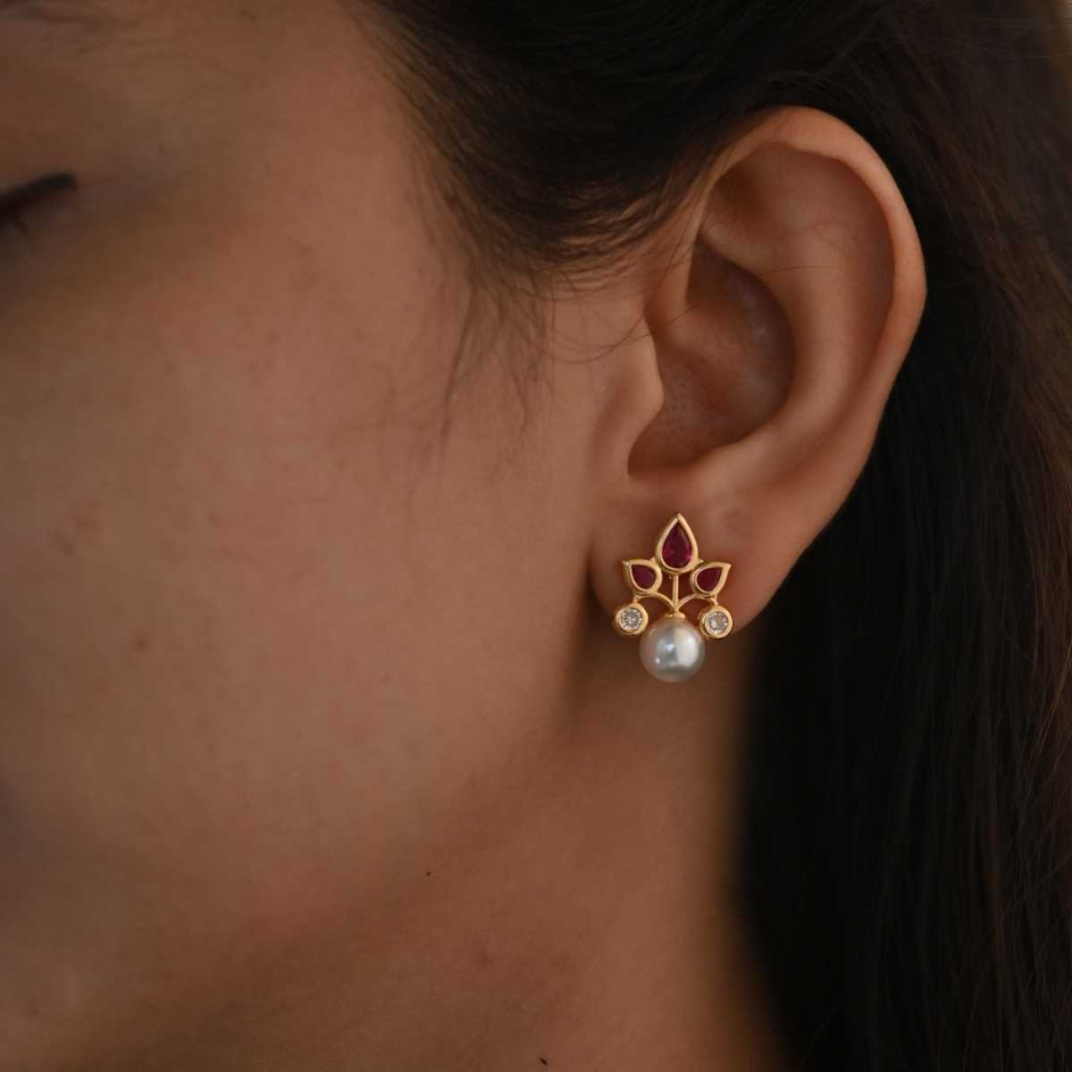 Pretty Petal Design AD Earrings