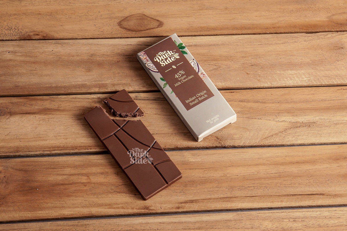 Vegan 45% Milk Chocolate (Pack of 5)