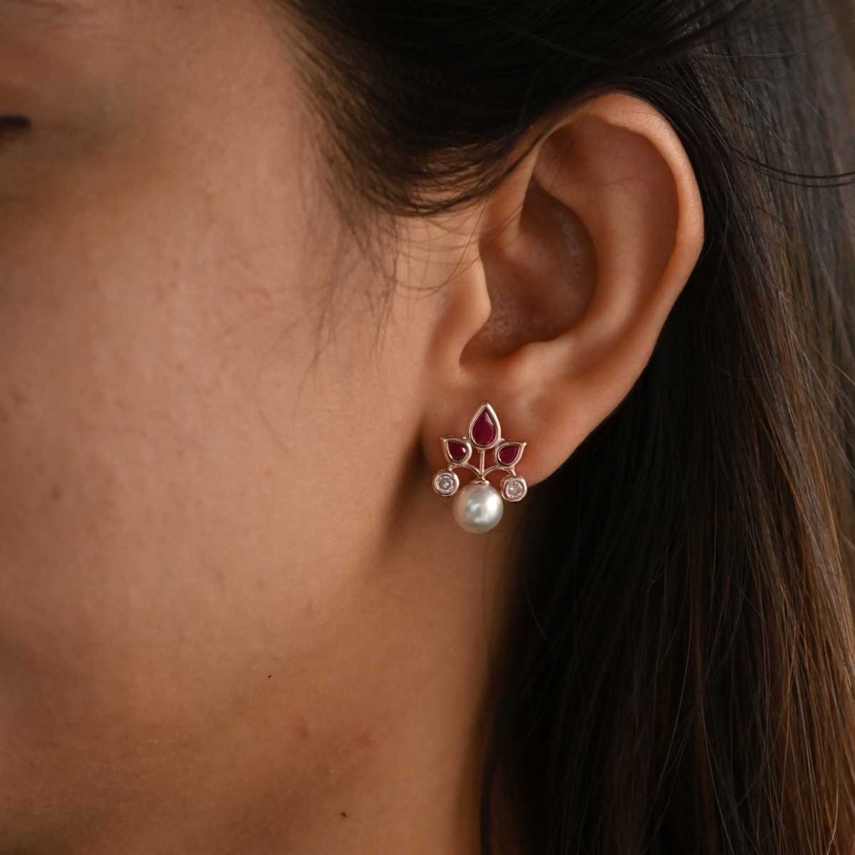 Pretty Petal Design AD Earrings