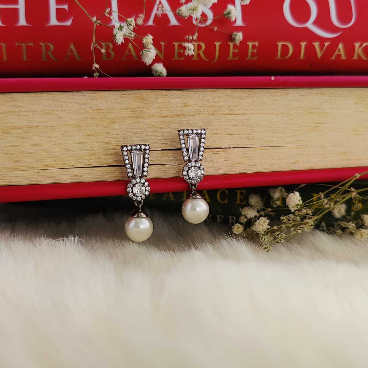 AD Studded Elegant Earrings