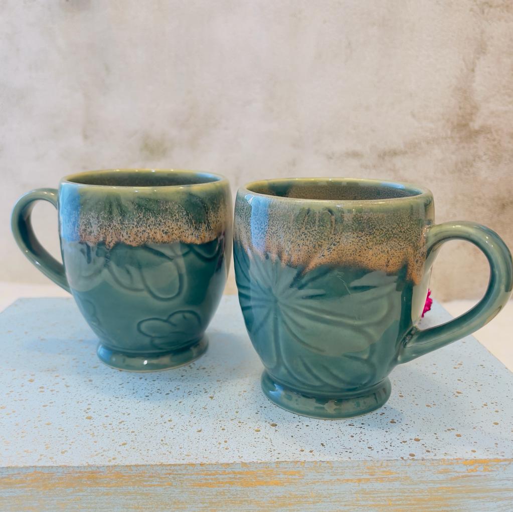 Butterfly Coffee Mugs (Set of 2)