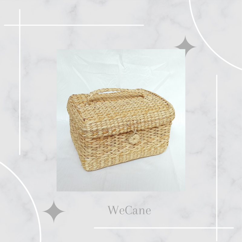 Vanity Basket with Lid