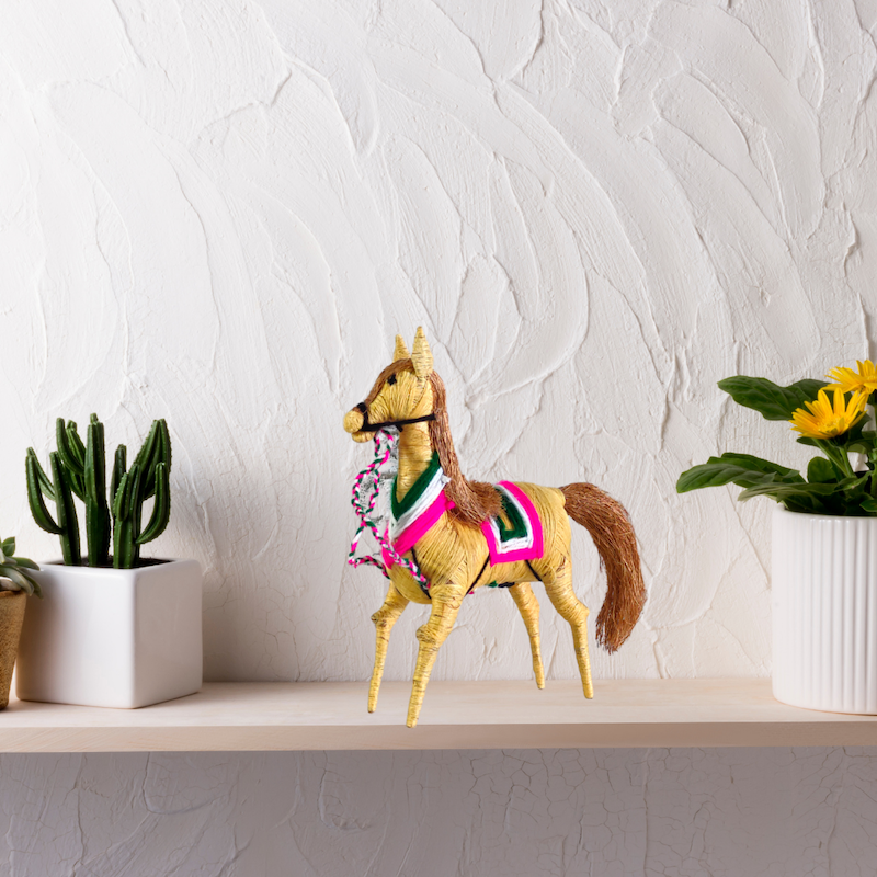 HandCrafted Coir Horse | Ecofriendly & Sustainable Décor