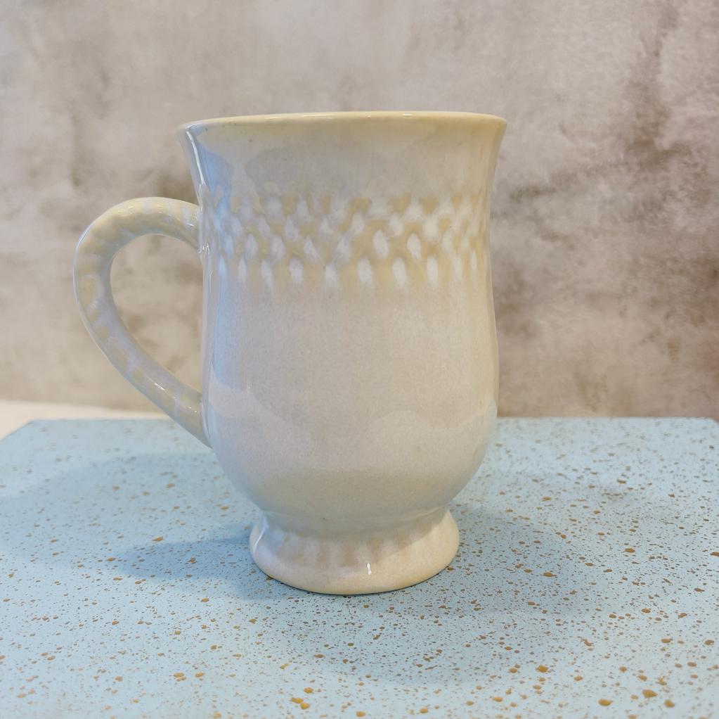 Designer Tall Milk Mugs (Set of 2)