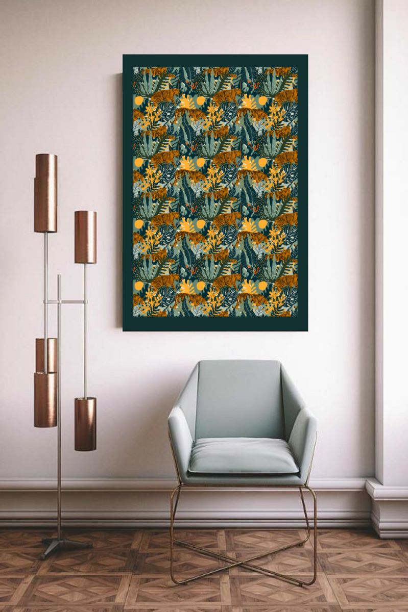 Indian Contemporary Digital Wall Art