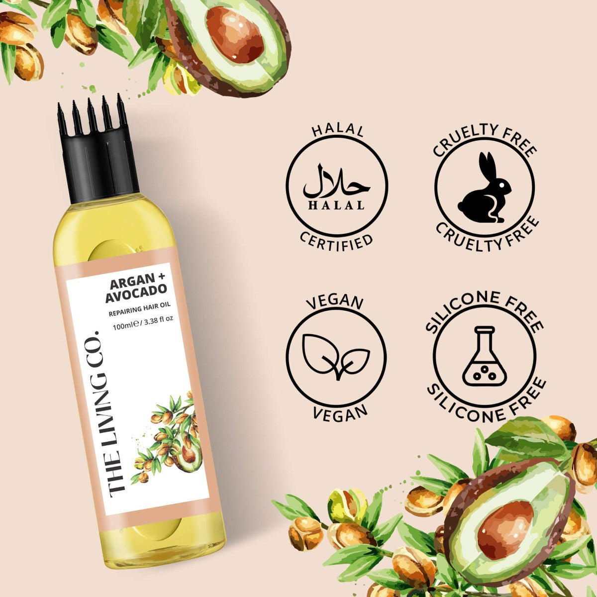 Argan + Avocado Hair Oil