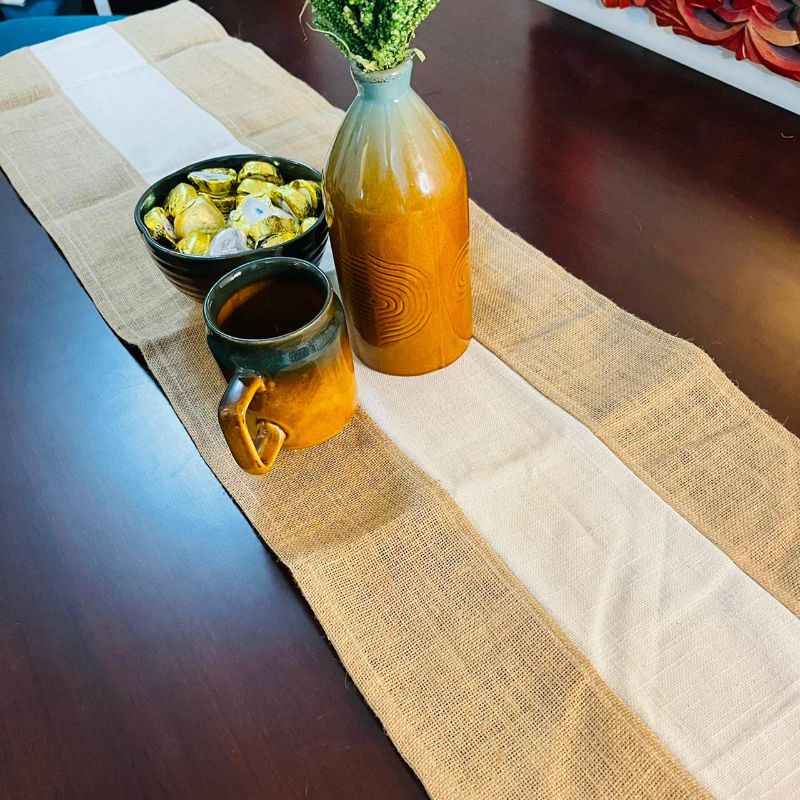 Cotton Jute Table Runner