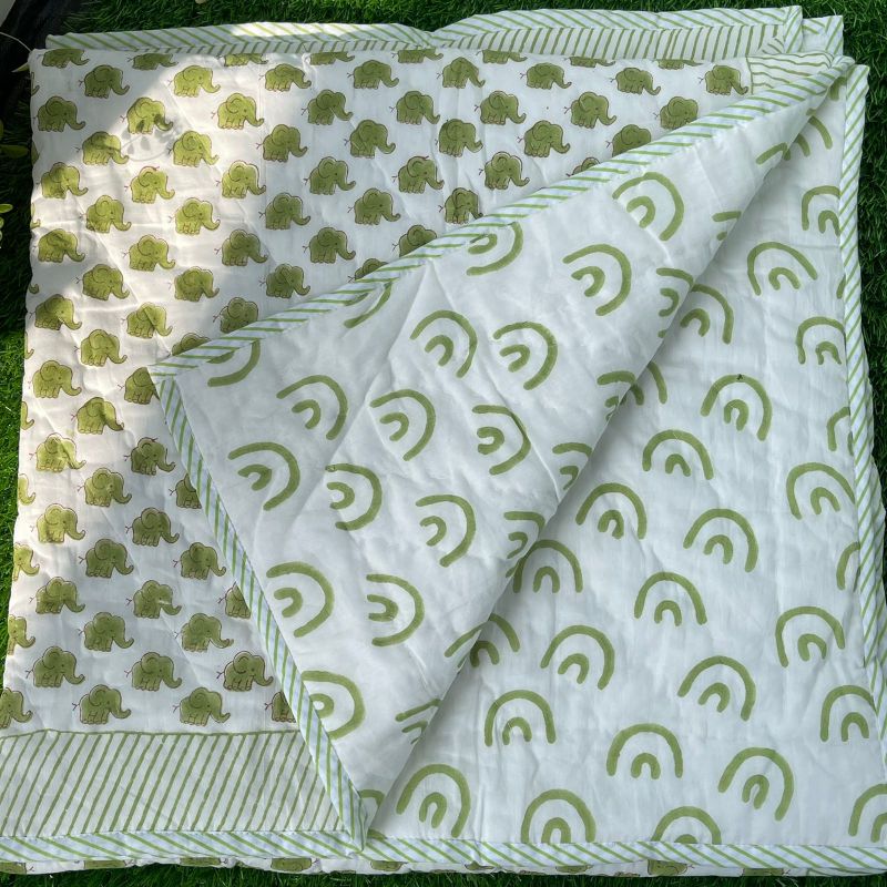 Pure Mulmul Cotton Baby Quilts