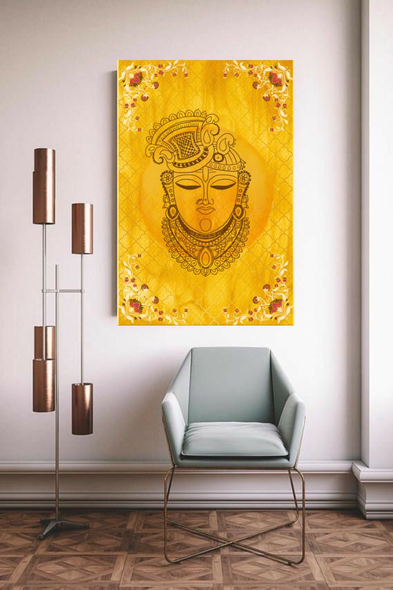 Mandala Pichwai Digital Wall Art