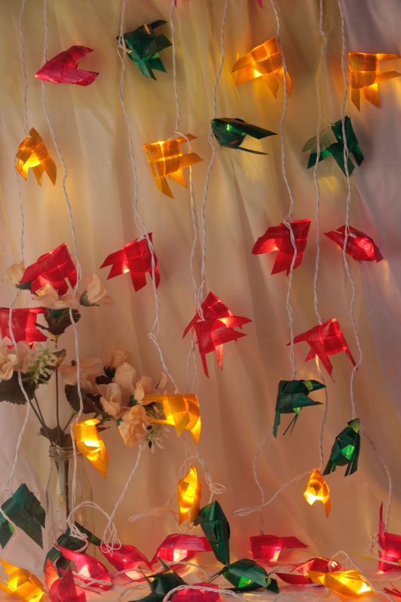 Bamboo Handmade Fairy Light /Festive  Decorative Light-Fish Design