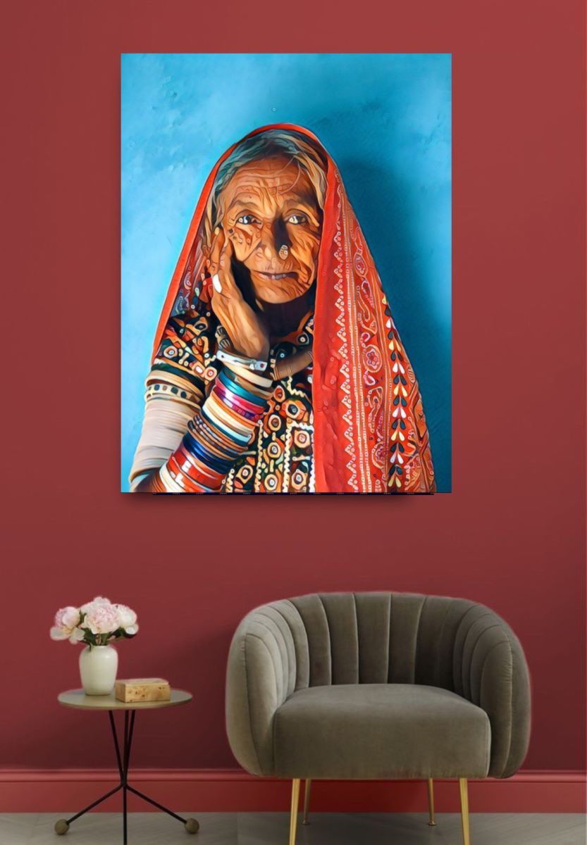 Indian Contemporary Digital Wall Art