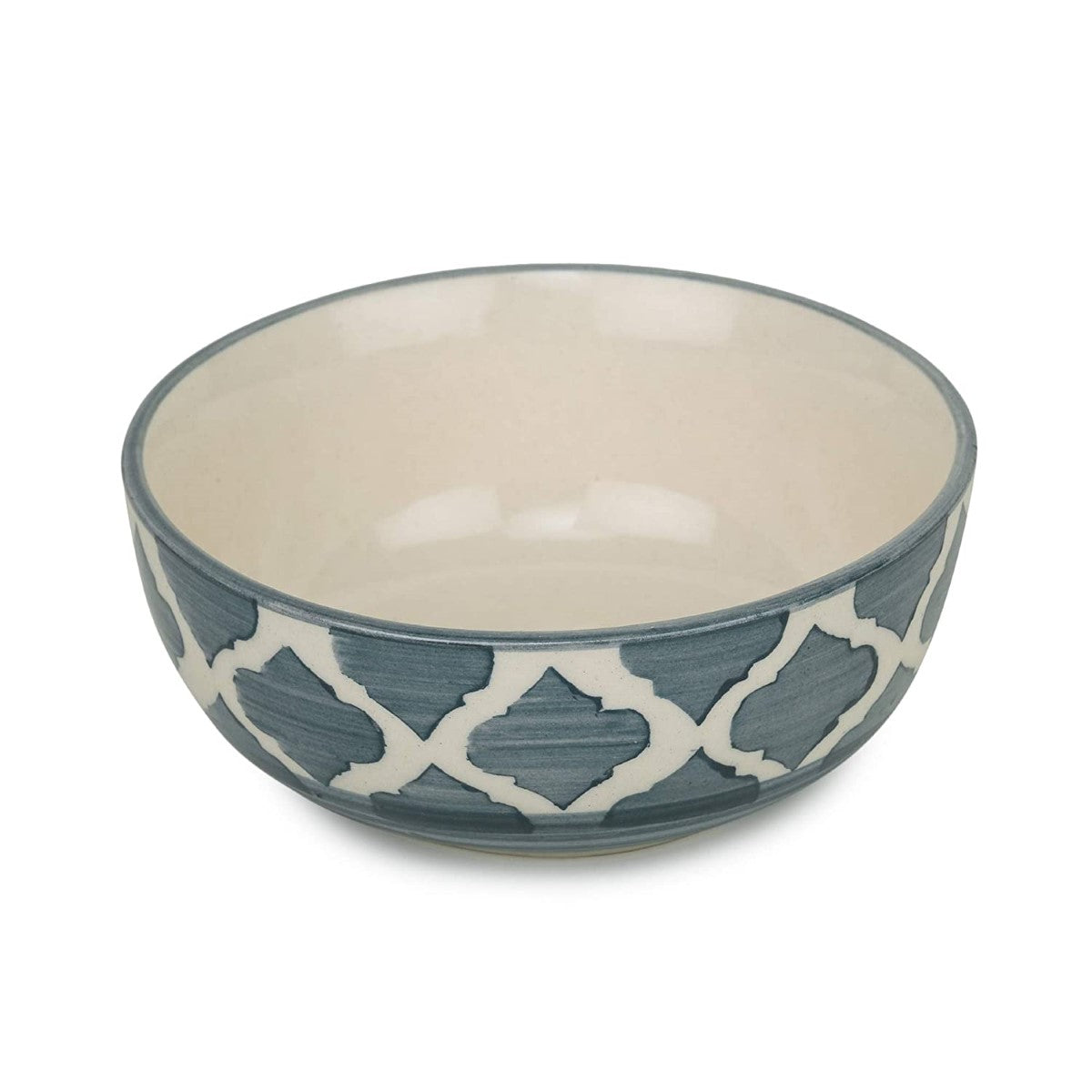 Grey Ceramic Mixing Bowls (Set of 4)