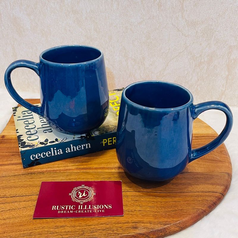 Navy Knight Mug Set