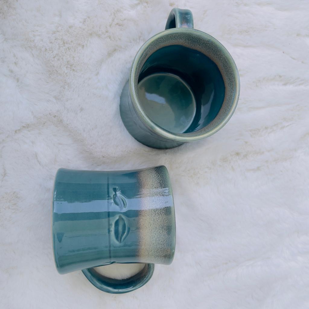 Birds On The Line Coffee Mugs (Set of 2)