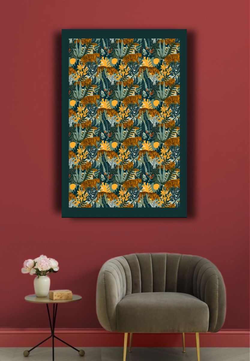 Indian Contemporary Digital Wall Art