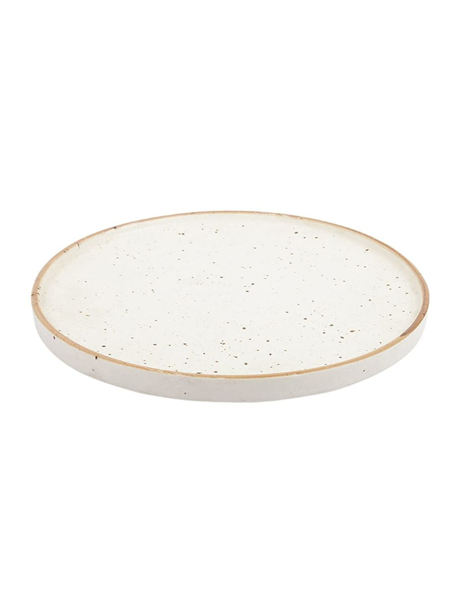 Wonder White Platters with Dip Bowl (Set of 2/4)