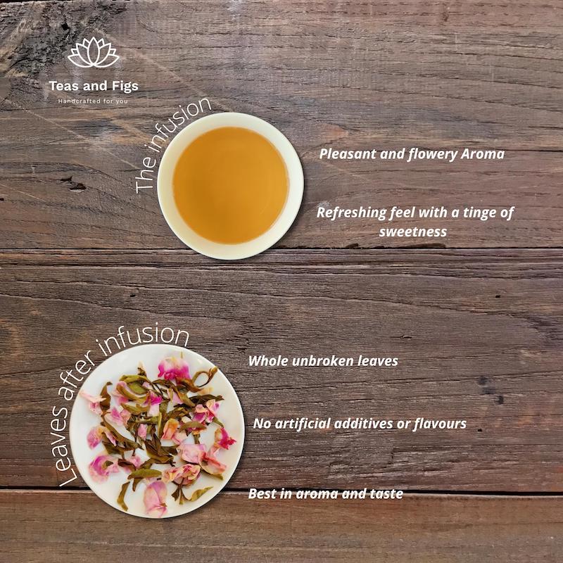 Rose Dream Premium Loose Tea Leaf Pack (25g)