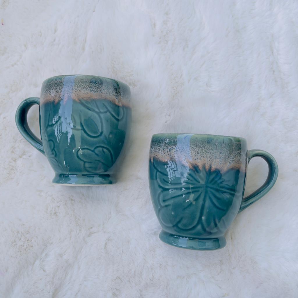 Butterfly Coffee Mugs (Set of 2)
